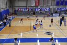 VB vs RIC  Wheaton Women's Volleyball vs Rhode Island College. - Photo by Keith Nordstrom : Wheaton, Volleyball, VB